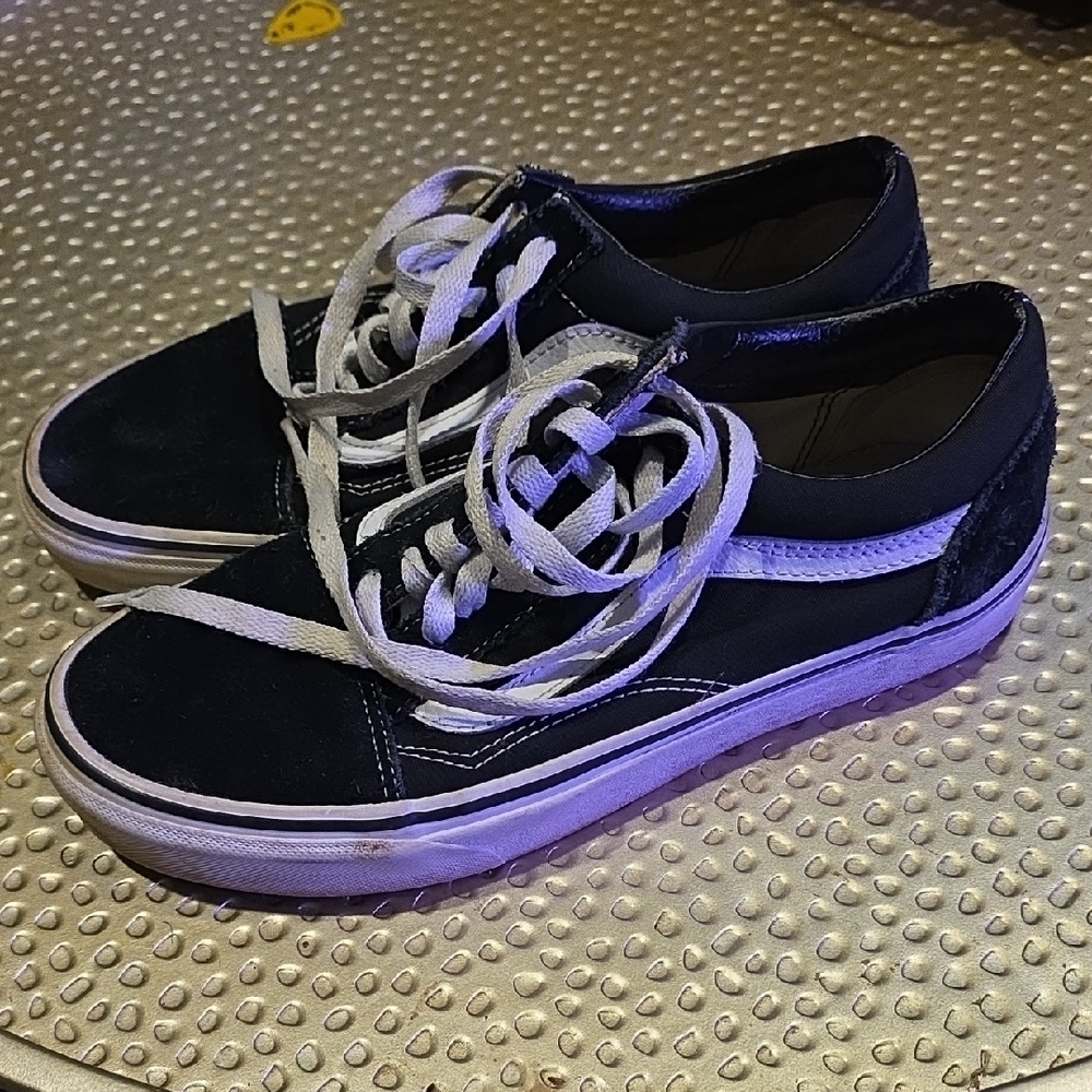 Black and White Sneakers